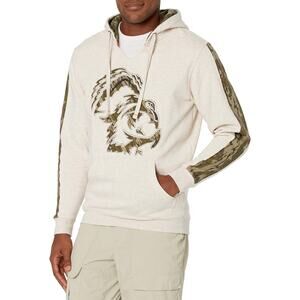 Legendary Whitetails Men’s Camo Outfitter Sweatshirt Hoodie Turkey Size Small